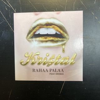 Kri$tal Feat. Uniikki - Rahaa palaa CDS (VG/VG+) -hip hop-